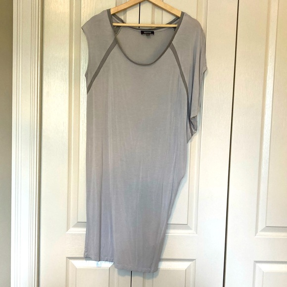 EUC Kenneth Cole Reaction grey shift dress. Size medium. - Picture 1 of 6